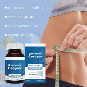 Natural Metabolic Wellness Capsules, Herbal Appetite & Cravings Support Supplement, Digestive & Stomach Gentle Formula