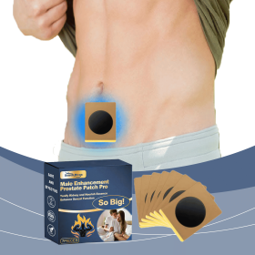 Natural Plant Extract Men Abdomen Soothing Patch, Mild Warm Waist Belly Care Sticker for Male Daily Sedentary Body Comfort Maintenance
